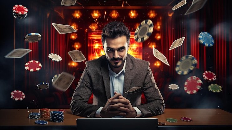 Interface permainan Blackjack wdboss88 menampilkan tombol Hit, Stand, Double, Split